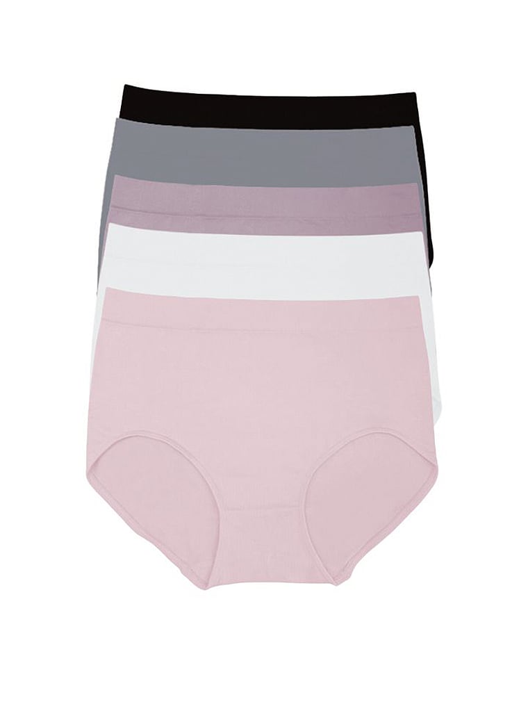 Упаковка из 5 трусиков-слипов с полным покрытием Mindd, black/mist/champagne/white/vintage rose
Упаковка из 5 трусиков-слипов с полным покрытием Mindd, black/mist/champagne/white/vintage rose