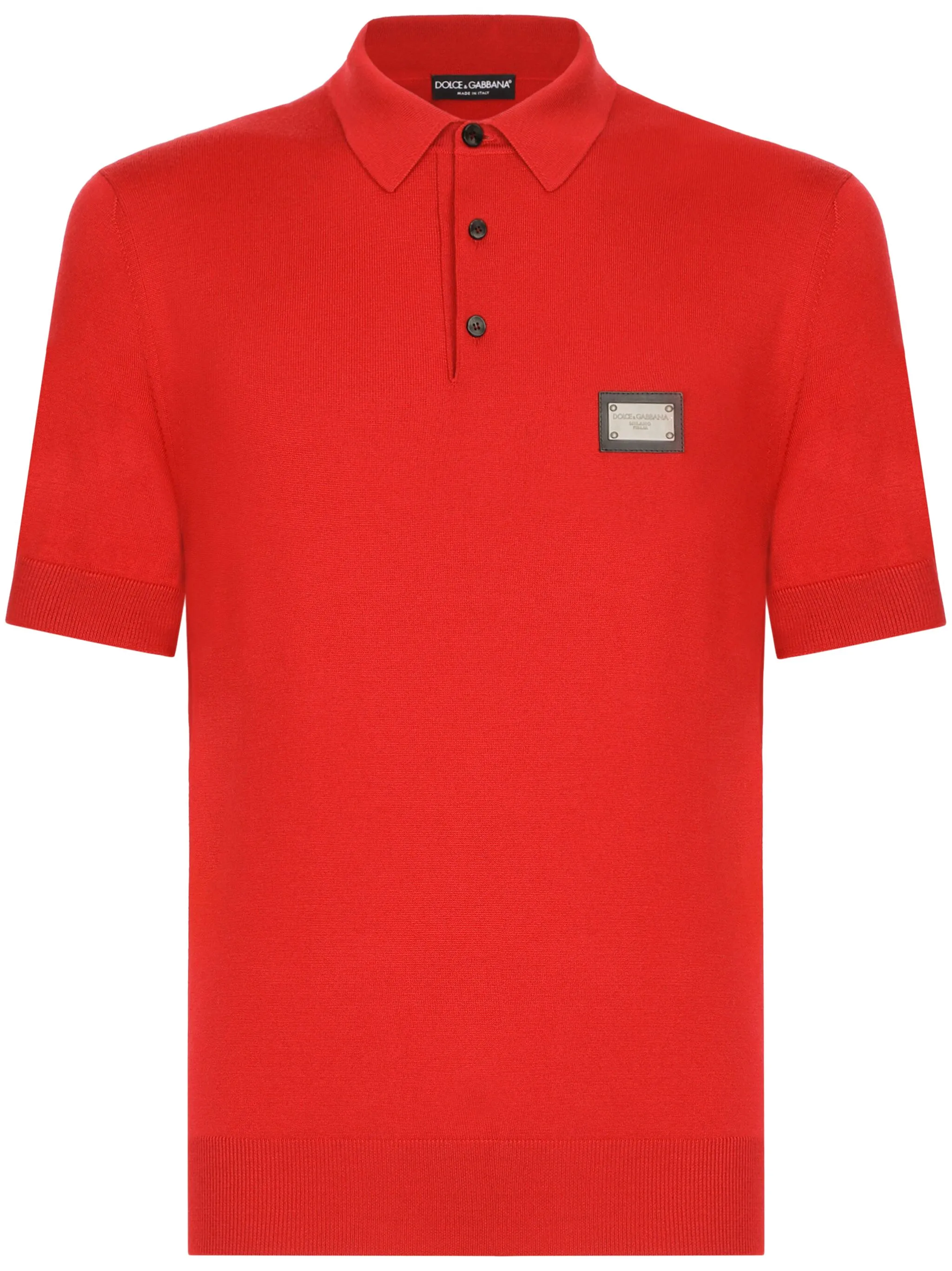 Рубашка поло из вирджинской шерсти с логотипом Dolce & Gabbana, красный
Рубашка поло из вирджинской шерсти с логотипом Dolce & Gabbana, красный