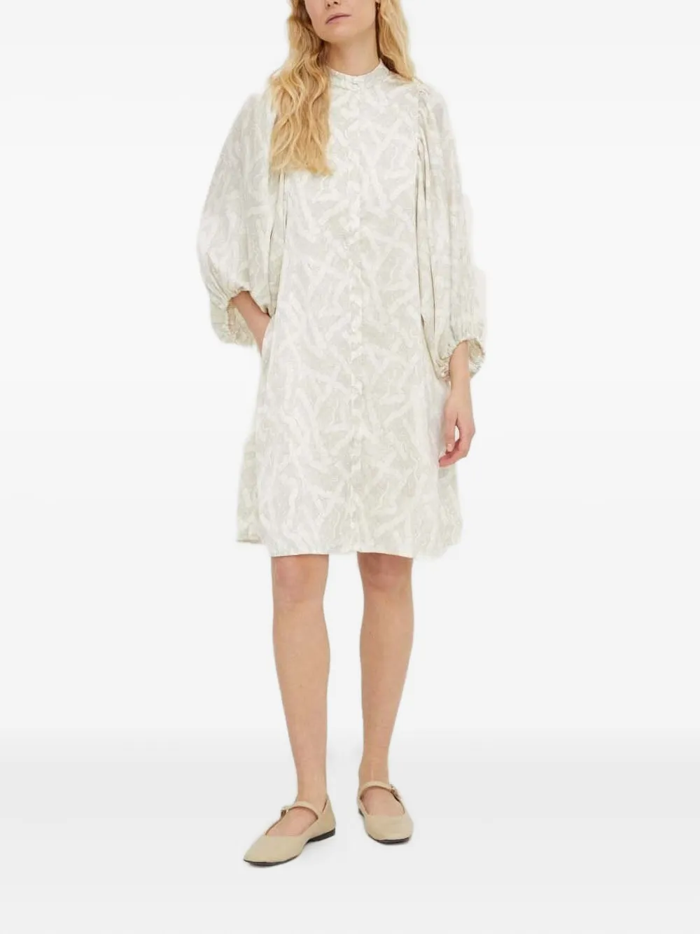 Платье мини Sarias с объемными рукавами и геометричным принтом Bruuns Bazaar, нейтральный
Платье мини Sarias с объемными рукавами и геометричным принтом Bruuns Bazaar, нейтральный