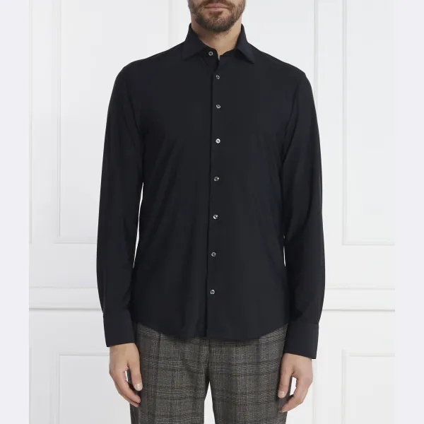 Рубашка узкого кроя Stenströms, черный
Рубашка узкого кроя Stenströms, черный