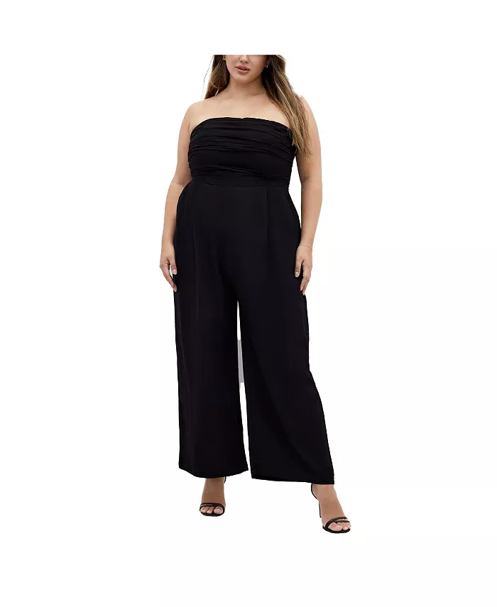 Комбинезон Джесса больших размеров CITY CHIC, черный
Комбинезон Джесса больших размеров CITY CHIC, черный