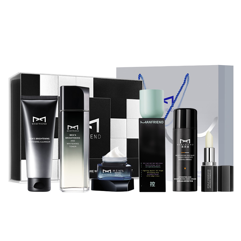 Мужской набор для увлажнения и осветления кожи восстановление увлажнение очищение выравнивание тона 6 предметов MANFRIEND
Мужской набор для увлажнения и осветления кожи восстановление увлажнение очищение выравнивание тона 6 предметов MANFRIEND