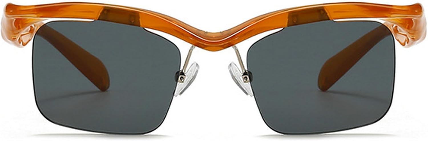 Солнцезащитные очки в узкой прямоугольной оправе для женщин и мужчин, 2024 год, роскошные винтажные полуободковые солнцезащитные очки для мужчин в стиле панк, солнцезащитные очки UV400 mincl, Brown Gray
Солнцезащитные очки в узкой прямоугольной оправе для женщин и мужчин, 2024 год, роскошные винтажные полуободковые солнцезащитные очки для мужчин в стиле панк, солнцезащитные очки UV400 mincl, Brown Gray