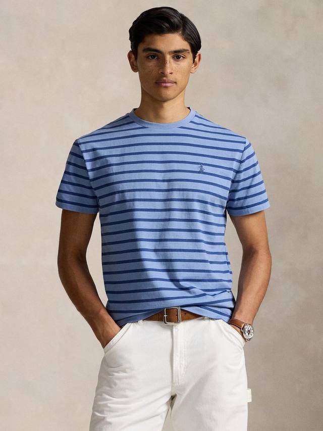 Футболка с полосками и круглым вырезом Ralph Lauren, Channel Blue/Old Royal
Футболка с полосками и круглым вырезом Ralph Lauren, Channel Blue/Old Royal