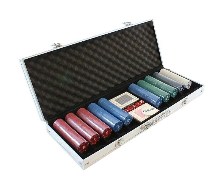 Покер, набор 500 фишек, Адреналин Adrenaline
Покер, набор 500 фишек, Адреналин Adrenaline