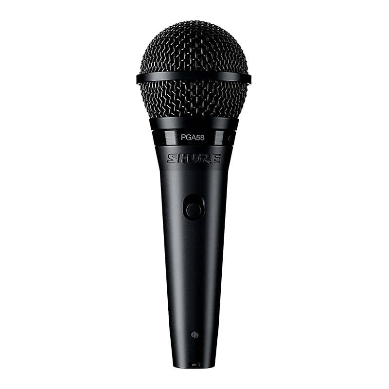 Кардиоидный динамический вокальный микрофон Shure PGA58XLR
Кардиоидный динамический вокальный микрофон Shure PGA58XLR