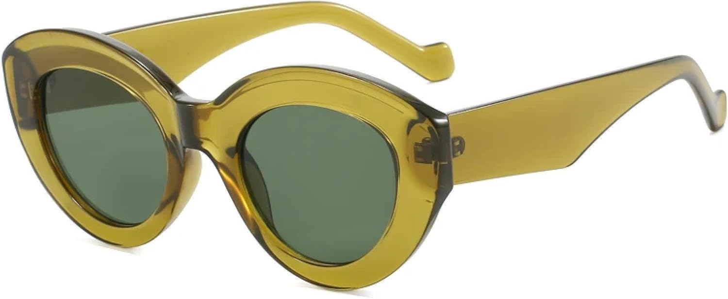 Большие солнцезащитные очки «кошачий глаз» с градиентным переходом цвета для женщин, винтажная модная оправа для активного отдыха, защита от УФ-излучения UV400 TVTBBVV, Green
Большие солнцезащитные очки «кошачий глаз» с градиентным переходом цвета для женщин, винтажная модная оправа для активного отдыха, защита от УФ-излучения UV400 TVTBBVV, Green