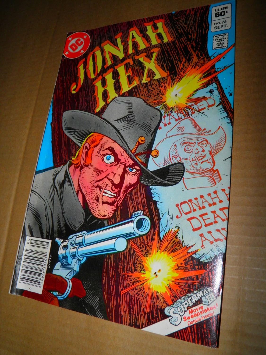 Jonah Hex, No. 76, sept, vol. 7 (DC Comics)
Jonah Hex, No. 76, sept, vol. 7 (DC Comics)