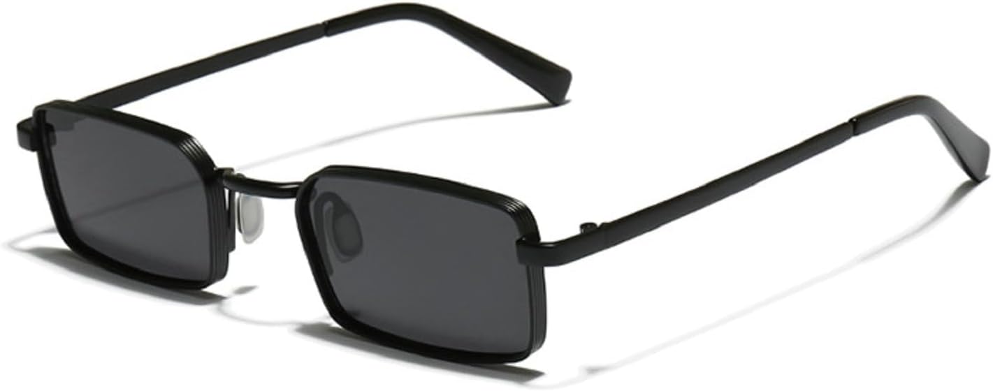 Винтажные маленькие мужские солнцезащитные очки прямоугольной формы из металла в стиле хип-хоп, женские солнцезащитные очки класса люкс, квадратные солнцезащитные очки mincl, Black
Винтажные маленькие мужские солнцезащитные очки прямоугольной формы из металла в стиле хип-хоп, женские солнцезащитные очки класса люкс, квадратные солнцезащитные очки mincl, Black