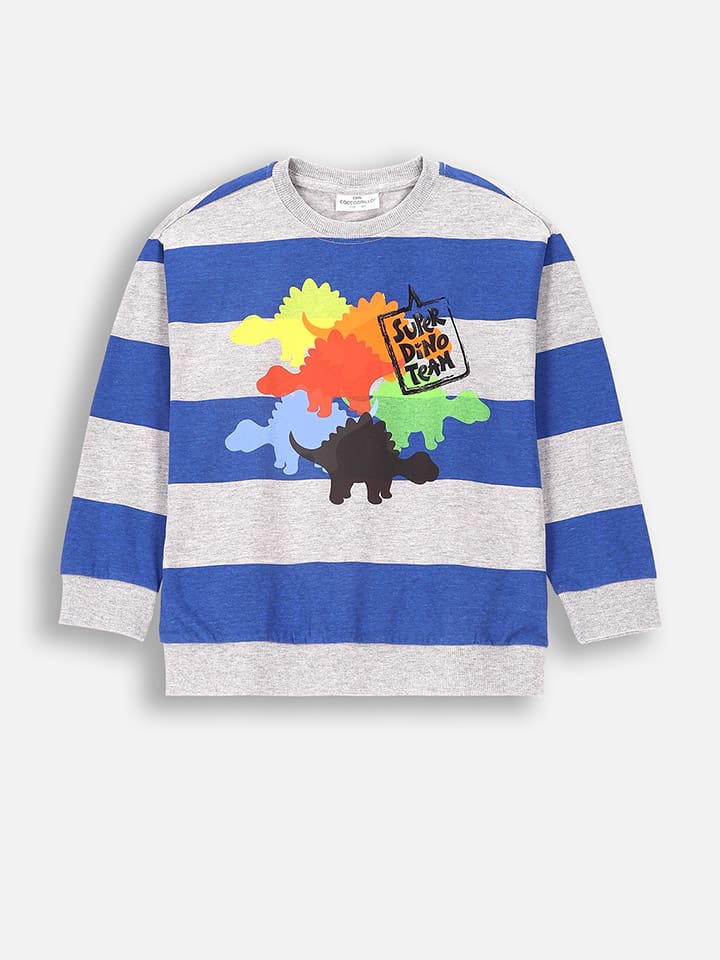 Толстовка серо-синего цвета Coccodrillo
Толстовка серо-синего цвета Coccodrillo