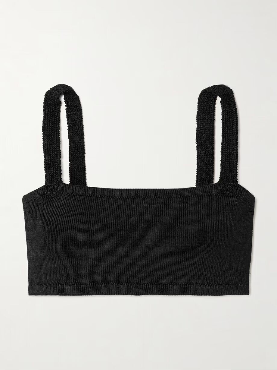 Топ-бандо ребристой вязки Calle Del Mar, черный
Топ-бандо ребристой вязки Calle Del Mar, черный