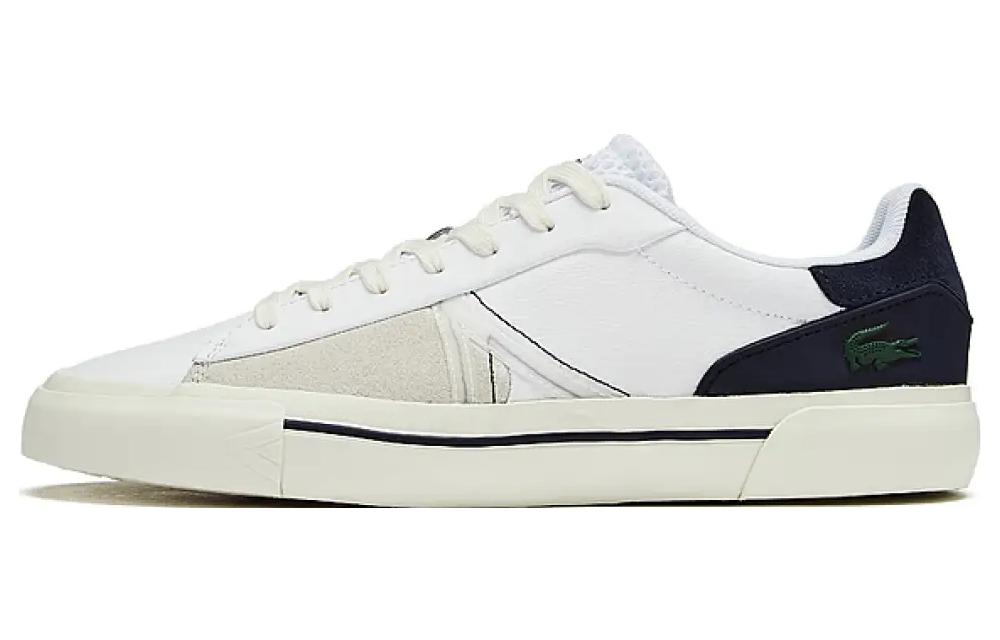 LACOSTE Низкие скейтерские кроссовки мужские бело-черные, цвет White Black
LACOSTE Низкие скейтерские кроссовки мужские бело-черные, цвет White Black