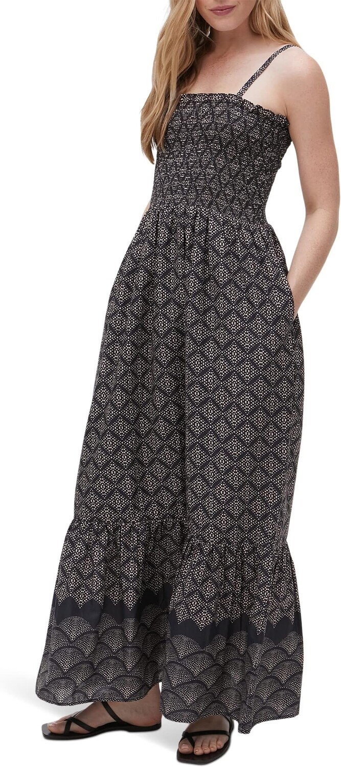 Платье Michael Stars Alejandra Smocked Maxi Dress, цвет Black Combo
Платье Michael Stars Alejandra Smocked Maxi Dress, цвет Black Combo