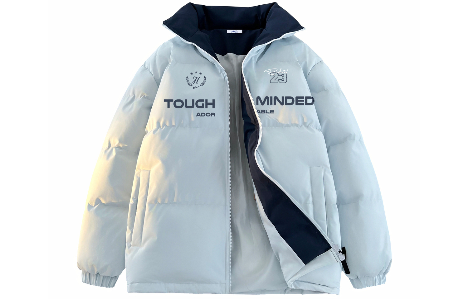 WARRIOR Пуховик серии "Покоряющий ветер и волны" унисекс, Moonlight Blue
WARRIOR Пуховик серии "Покоряющий ветер и волны" унисекс, Moonlight Blue