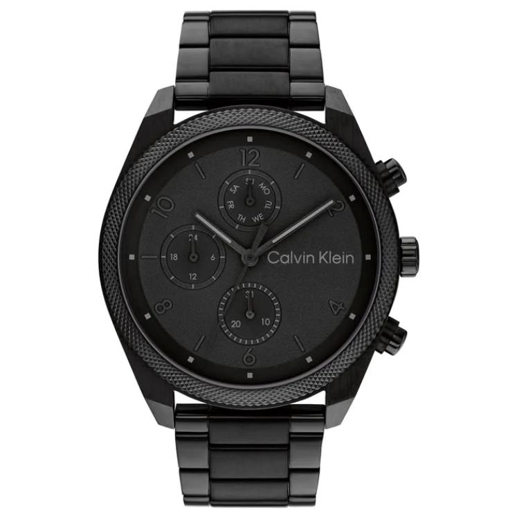 Calvin Klein Мужские часы на запястье с кварцевым механизмом, стальной браслет 44 мм, черный циферблат, водонепроницаемость 30 м
Calvin Klein Мужские часы на запястье с кварцевым механизмом, стальной браслет 44 мм, черный циферблат, водонепроницаемость 30 м