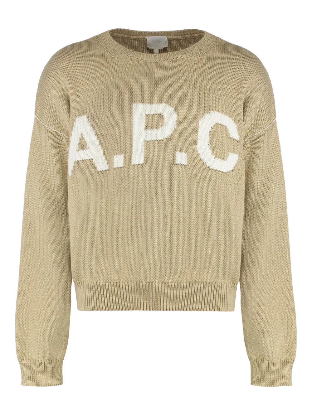 Свитер с логотипом A.P.C., нейтральный
Свитер с логотипом A.P.C., нейтральный