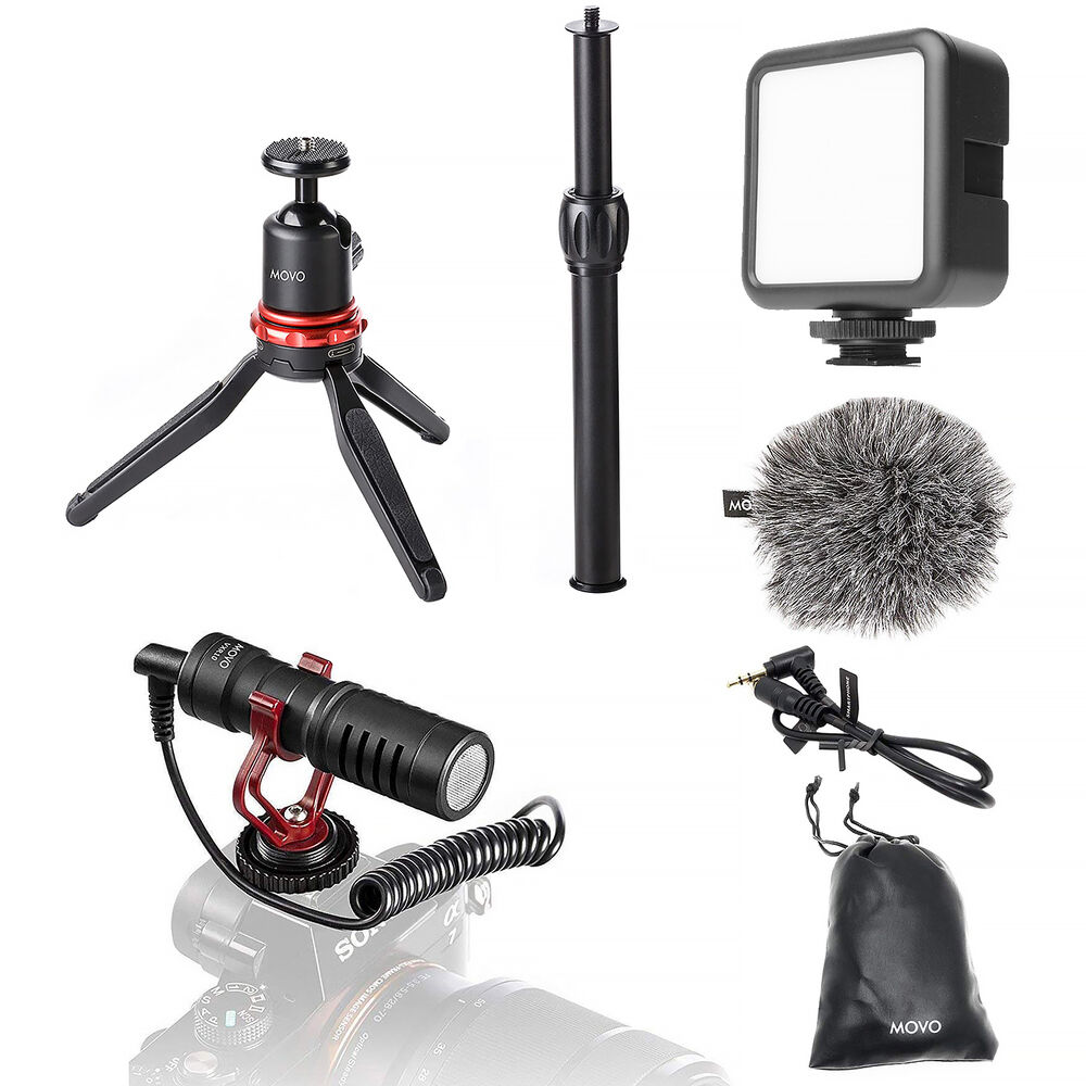 Стартовый видеокомплект Movo Photo CamSK для зеркальных и беззеркальных камер
Стартовый видеокомплект Movo Photo CamSK для зеркальных и беззеркальных камер