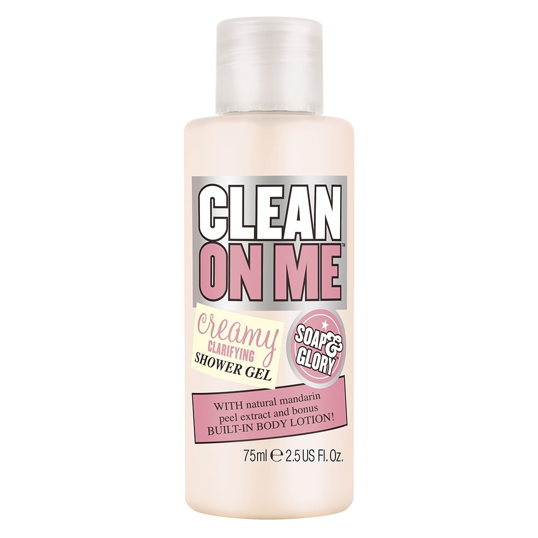 Гель для душа clean on me mini Soap Glory, объем 75 мл
Гель для душа clean on me mini Soap Glory, объем 75 мл