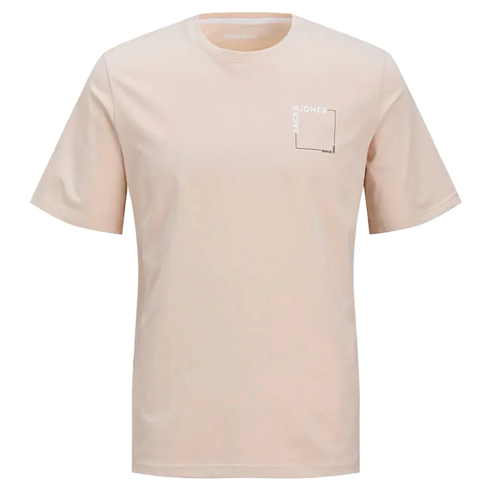 Футболка с коротким рукавом Jack & Jones Verner, бежевый 
Футболка с коротким рукавом Jack & Jones Verner, бежевый