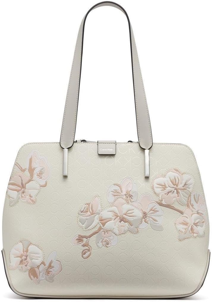 Женская сумка-тоут Calvin Klein Audrey с тремя отделениями, Cream Floral Emboss
Женская сумка-тоут Calvin Klein Audrey с тремя отделениями, Cream Floral Emboss