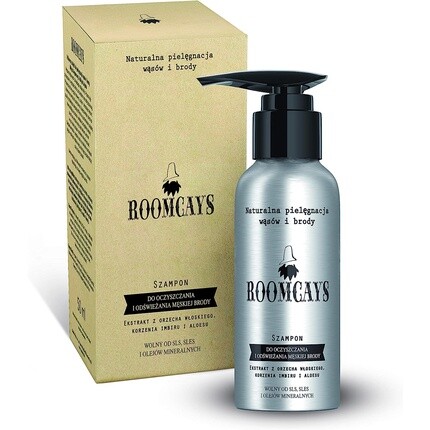 Шампунь для бороды 120мл, Roomcays
Шампунь для бороды 120мл, Roomcays