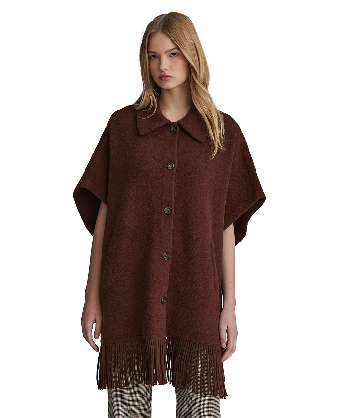 Женская норковая накидка с бахромой и ресничками NVLT, коричневый
Женская норковая накидка с бахромой и ресничками NVLT, коричневый