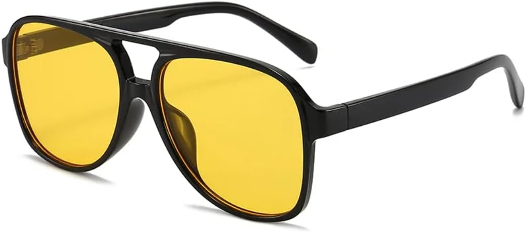 Солнцезащитные очки с защитой от УФ-излучения UV400 | Двойные перемычки, панк-стиль, разноцветные линзы | Для женщин и мужчин, для занятий спортом на открытом воздухе и вождения DSVIGF, Black-yellow
Солнцезащитные очки с защитой от УФ-излучения UV400 | Двойные перемычки, панк-стиль, разноцветные линзы | Для женщин и мужчин, для занятий спортом на открытом воздухе и вождения DSVIGF, Black-yellow