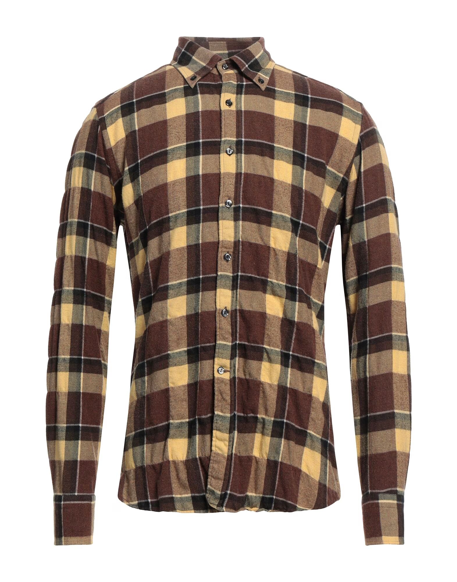 Рубашка Tintoria Mattei 954, коричневый
Рубашка Tintoria Mattei 954, коричневый