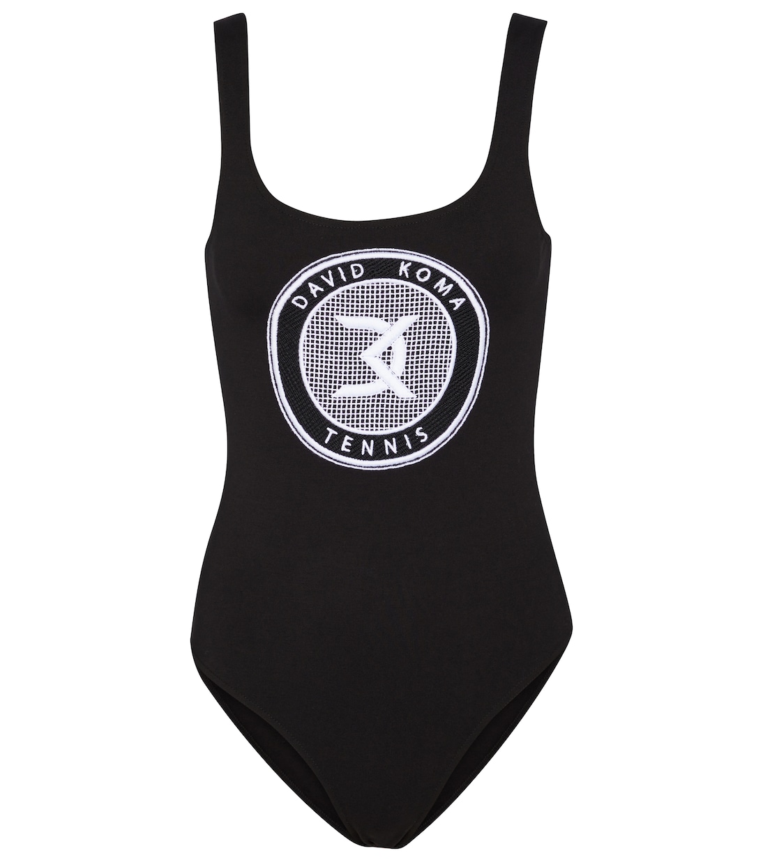 Боди из хлопка с логотипом David Koma, черный
Боди из хлопка с логотипом David Koma, черный