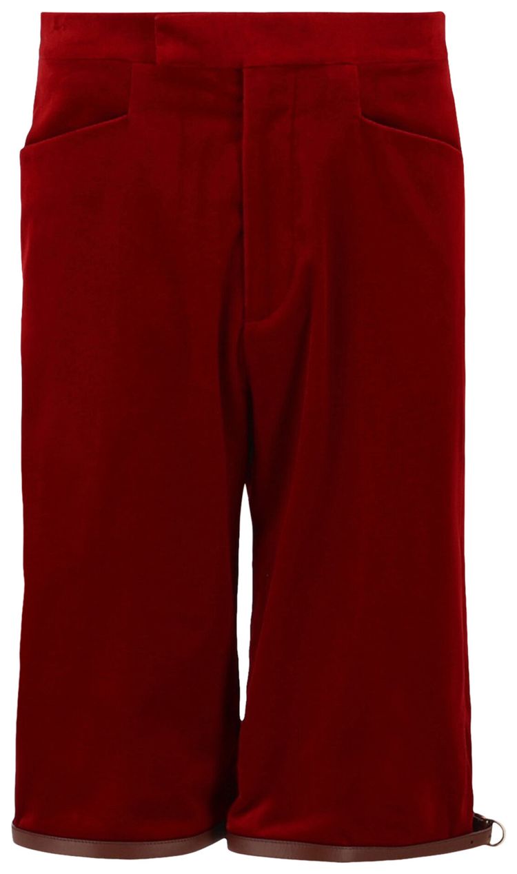 Эластичные бархатные шорты Gucci, красные
Эластичные бархатные шорты Gucci, красные