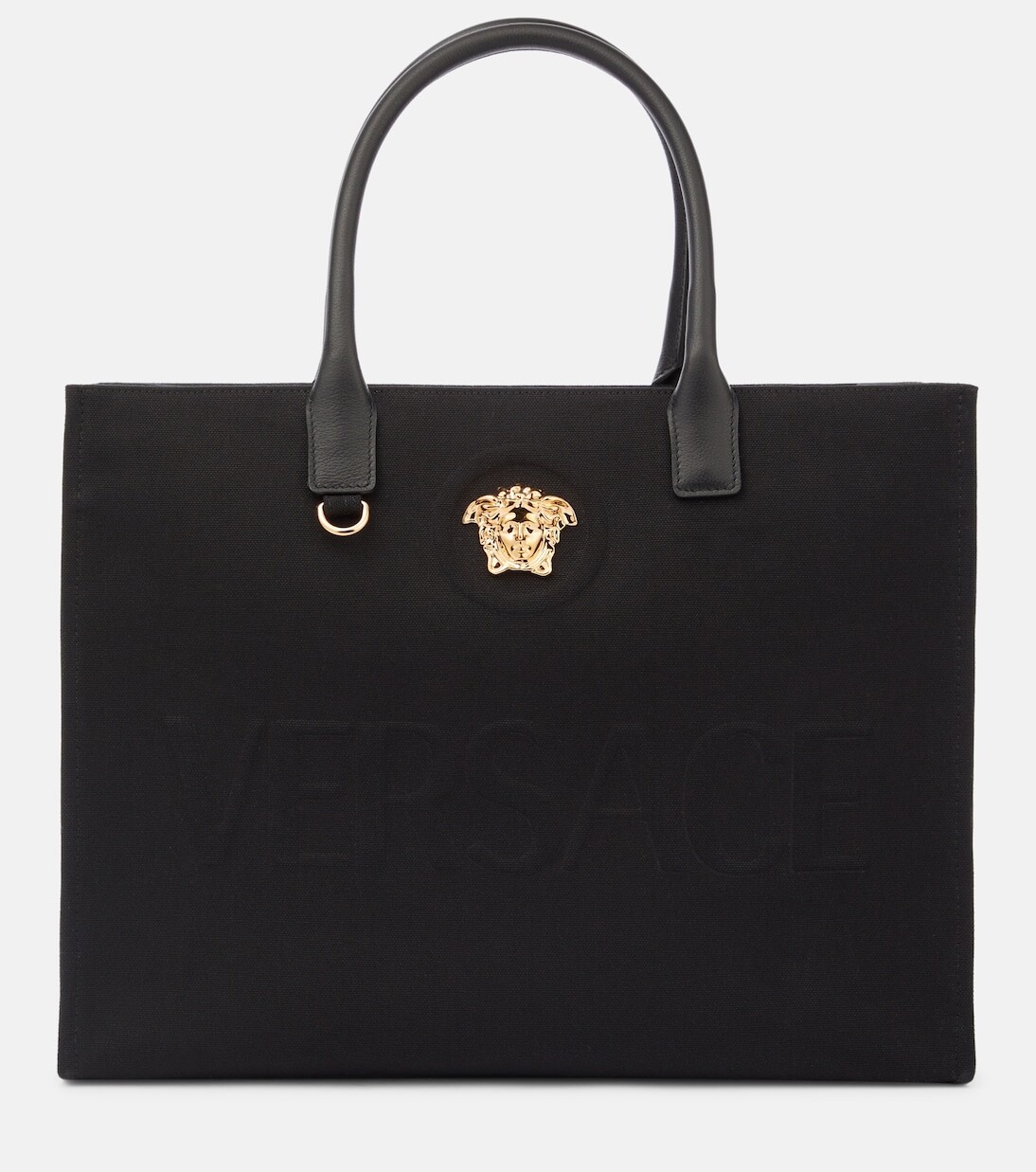 Сумка-тоут la medusa из хлопковой ткани Versace, черный
Сумка-тоут la medusa из хлопковой ткани Versace, черный