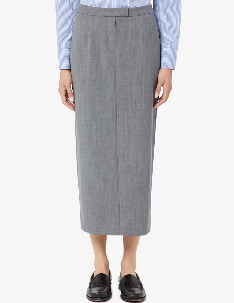 Длинная юбка-карандаш с разрезом 24.7 Studio, серый
Длинная юбка-карандаш с разрезом 24.7 Studio, серый