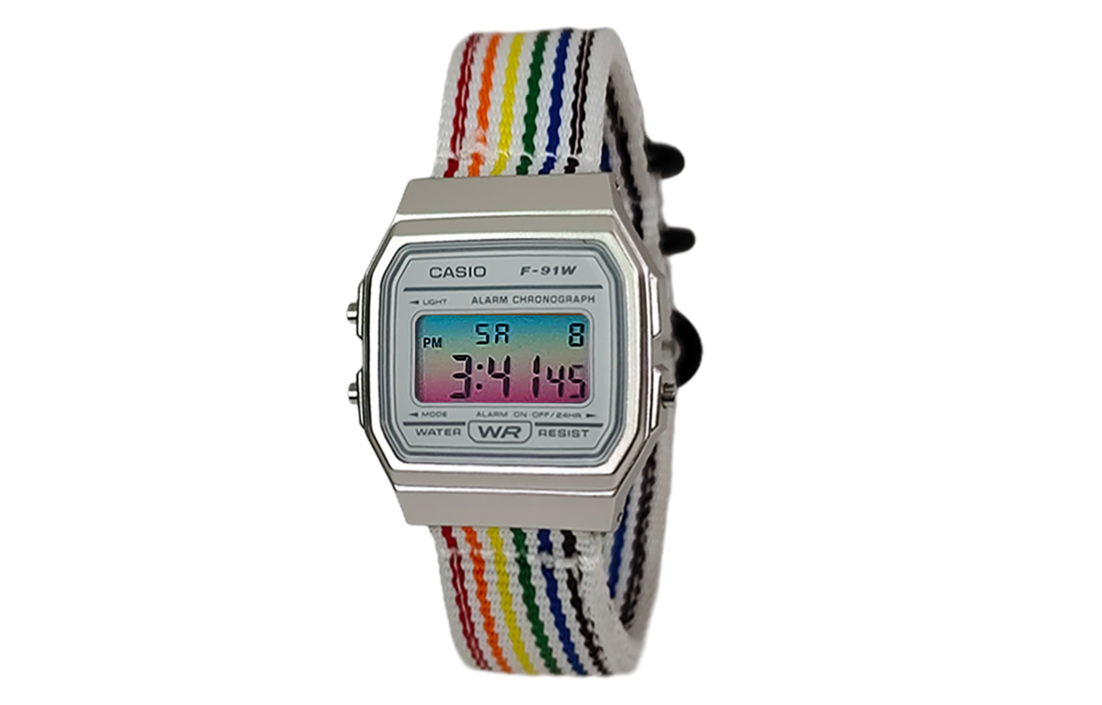 CASIO Ретроффит серия кварцевый механизм нейлоновый ремешок часы унисекс белый циферблат
CASIO Ретроффит серия кварцевый механизм нейлоновый ремешок часы унисекс белый циферблат