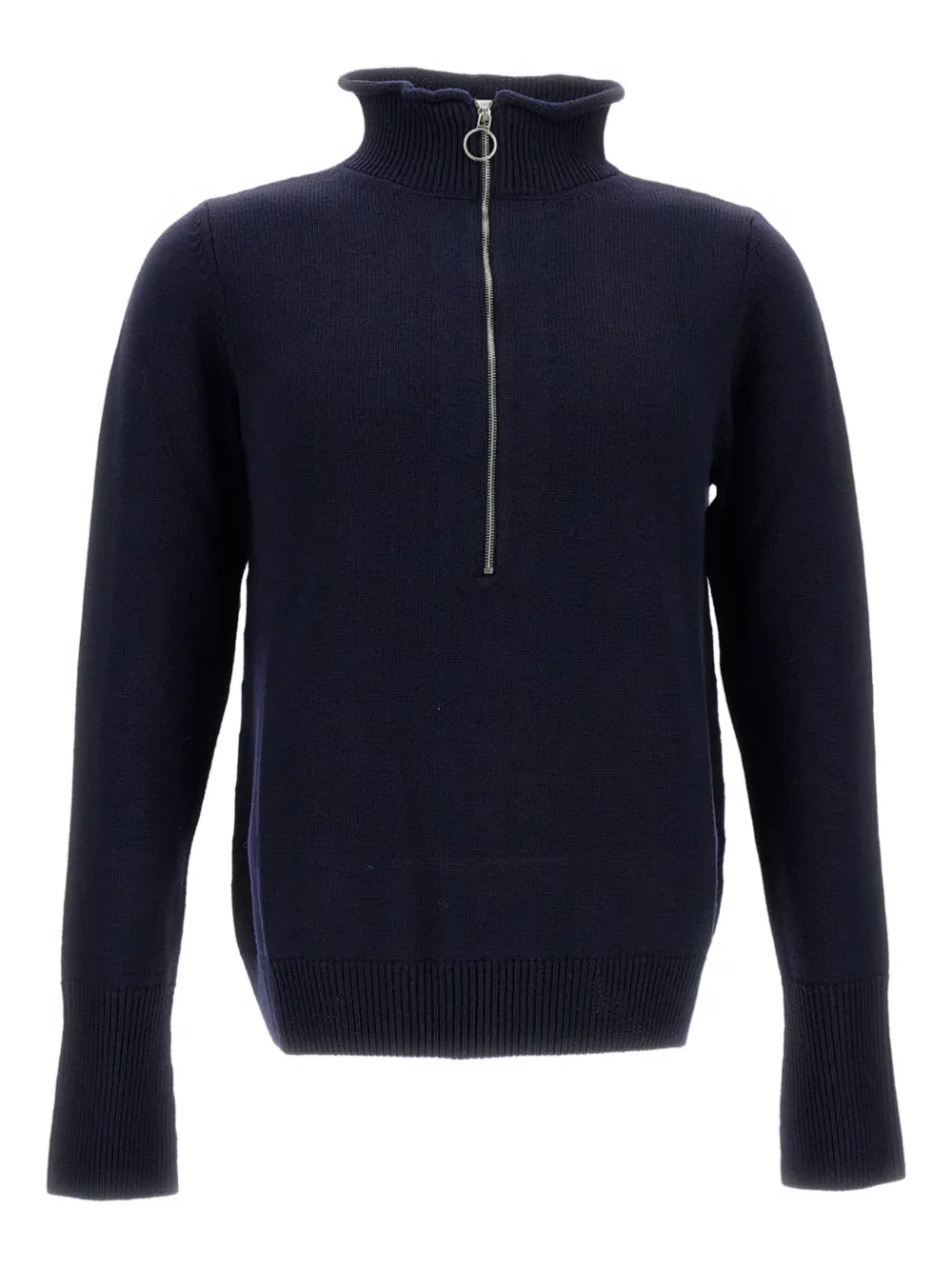 Свитер с застежкой-молнией на половину длины Plan C, синий
Свитер с застежкой-молнией на половину длины Plan C, синий