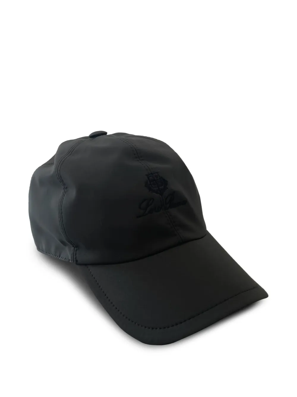 Бейсболка с вышитым логотипом Loro Piana, черный
Бейсболка с вышитым логотипом Loro Piana, черный