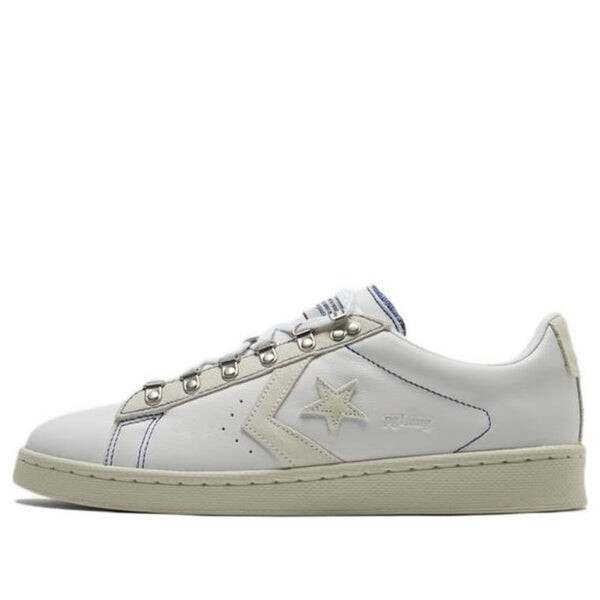 Кроссовки pglang x pro leather low 'programleather' Converse, белый
Кроссовки pglang x pro leather low 'programleather' Converse, белый
