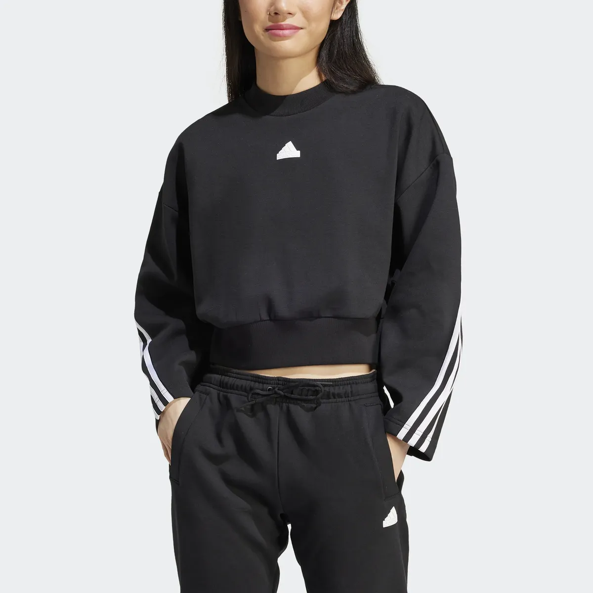 Adidas Sportswear Толстовка "W FI 3S SWT", черный
Adidas Sportswear Толстовка "W FI 3S SWT", черный