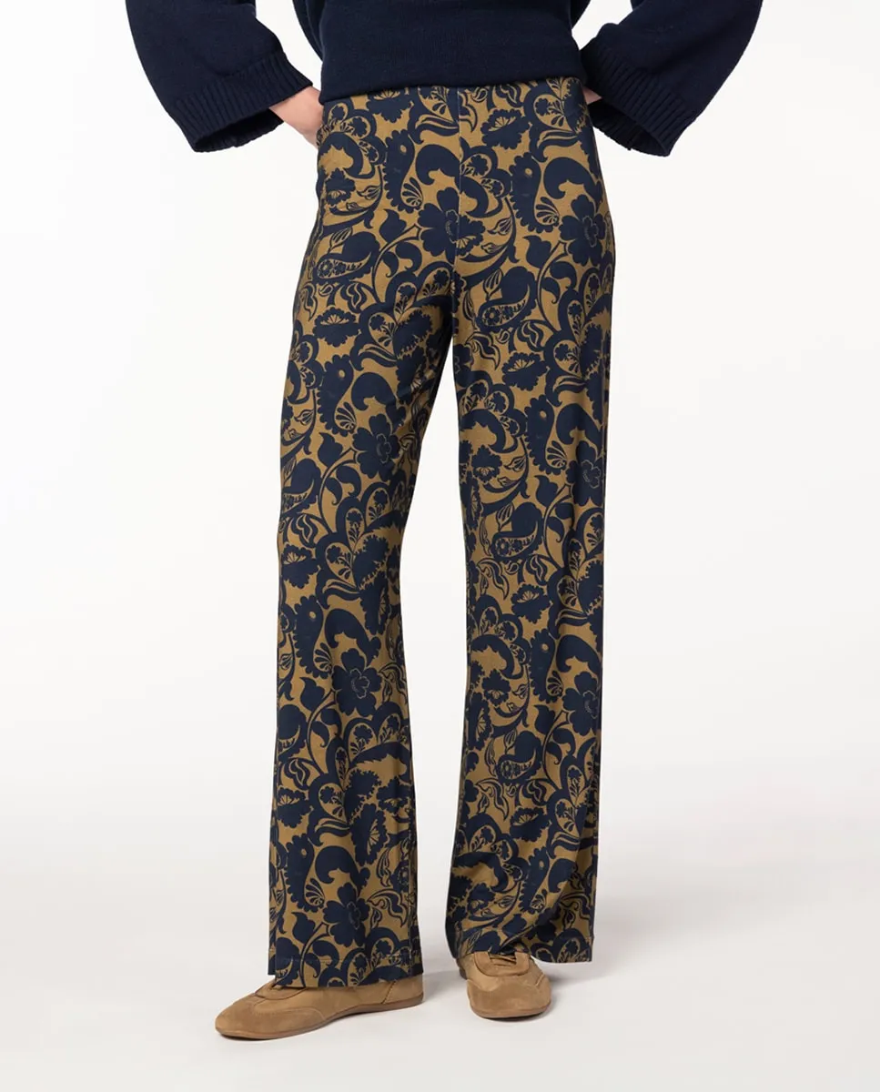 Брюки с принтом из трикотажного полотна Naulover, темно-синий
Брюки с принтом из трикотажного полотна Naulover, темно-синий