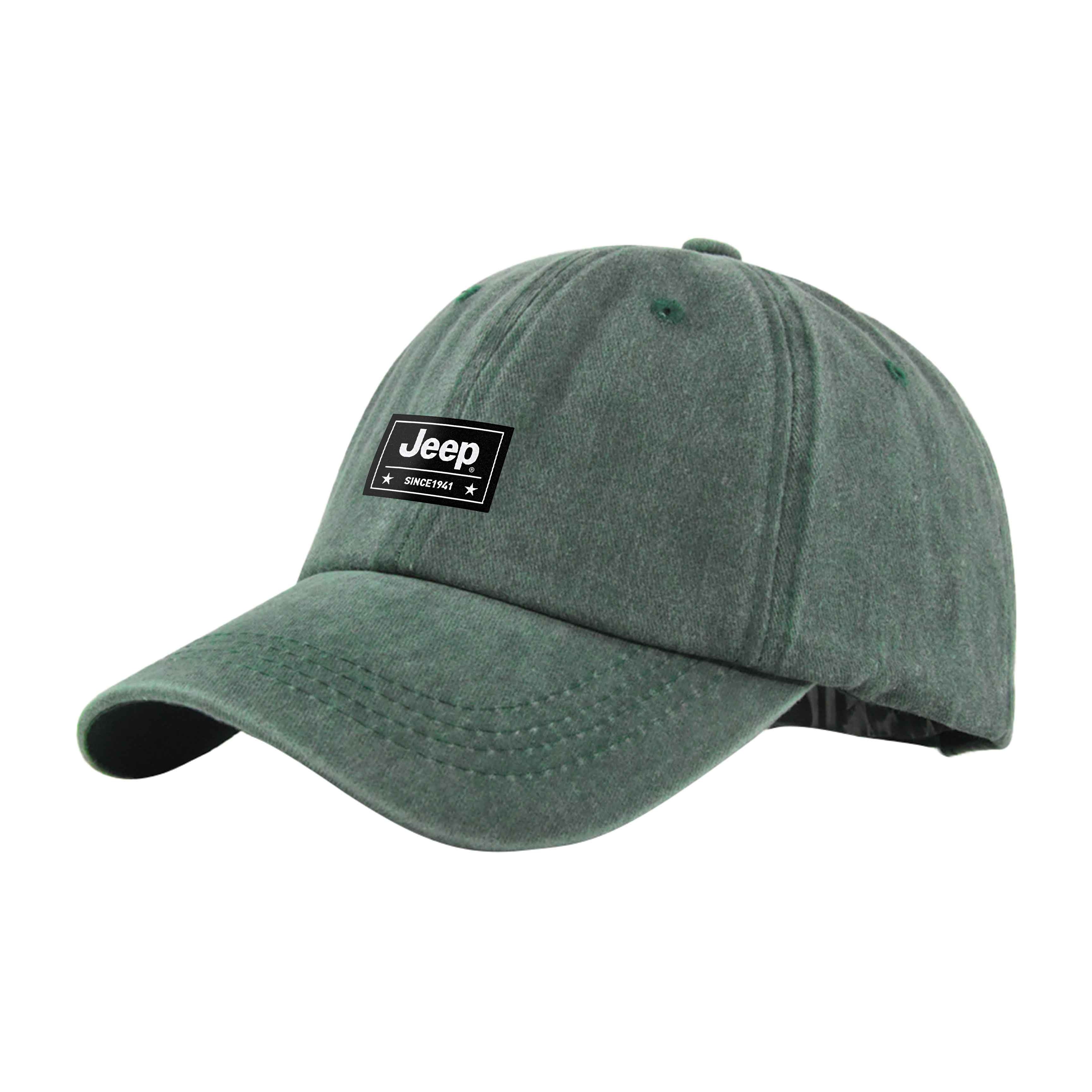 Хлопковая бейсболка Unisex Jeep, зеленый
Хлопковая бейсболка Unisex Jeep, зеленый