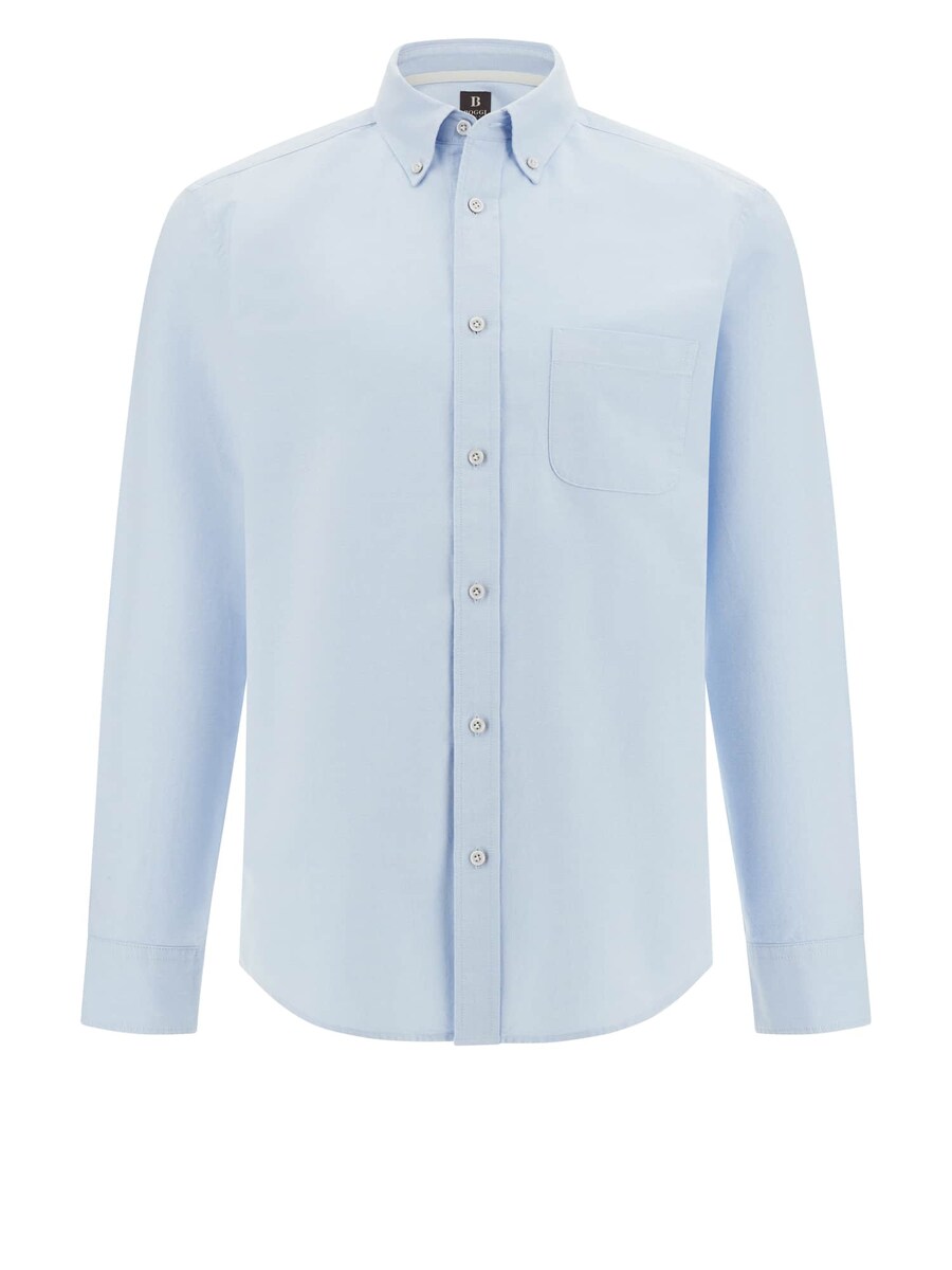 Рубашка обычного кроя на пуговицах Boggi Milano, светло-синий
Рубашка обычного кроя на пуговицах Boggi Milano, светло-синий
