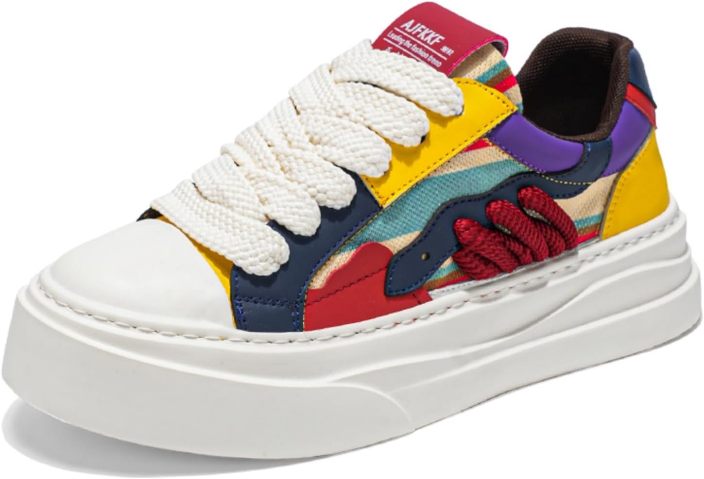 Мужские кроссовки с массивной подошвой, цветные, низкие, дышащая сетка, повседневная обувь - модные шнуровки для ежедневной ходьбы и городского стиля Kelibasi, желтый
Мужские кроссовки с массивной подошвой, цветные, низкие, дышащая сетка, повседневная обувь - модные шнуровки для ежедневной ходьбы и городского стиля Kelibasi, желтый