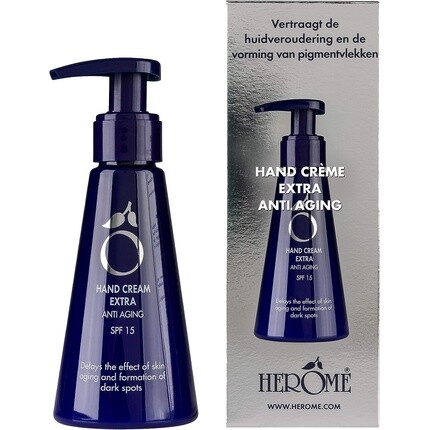Антивозрастной крем для рук 120 мл с ретинолом Ува УФ-фильтрами Spf15, Herome
Антивозрастной крем для рук 120 мл с ретинолом Ува УФ-фильтрами Spf15, Herome