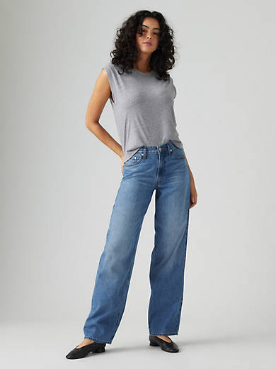 Легкие женские джинсы Baggy Dad Linen+ Denim Levi's, цвет Heavy Check - Medium Wash
Легкие женские джинсы Baggy Dad Linen+ Denim Levi's, цвет Heavy Check - Medium Wash