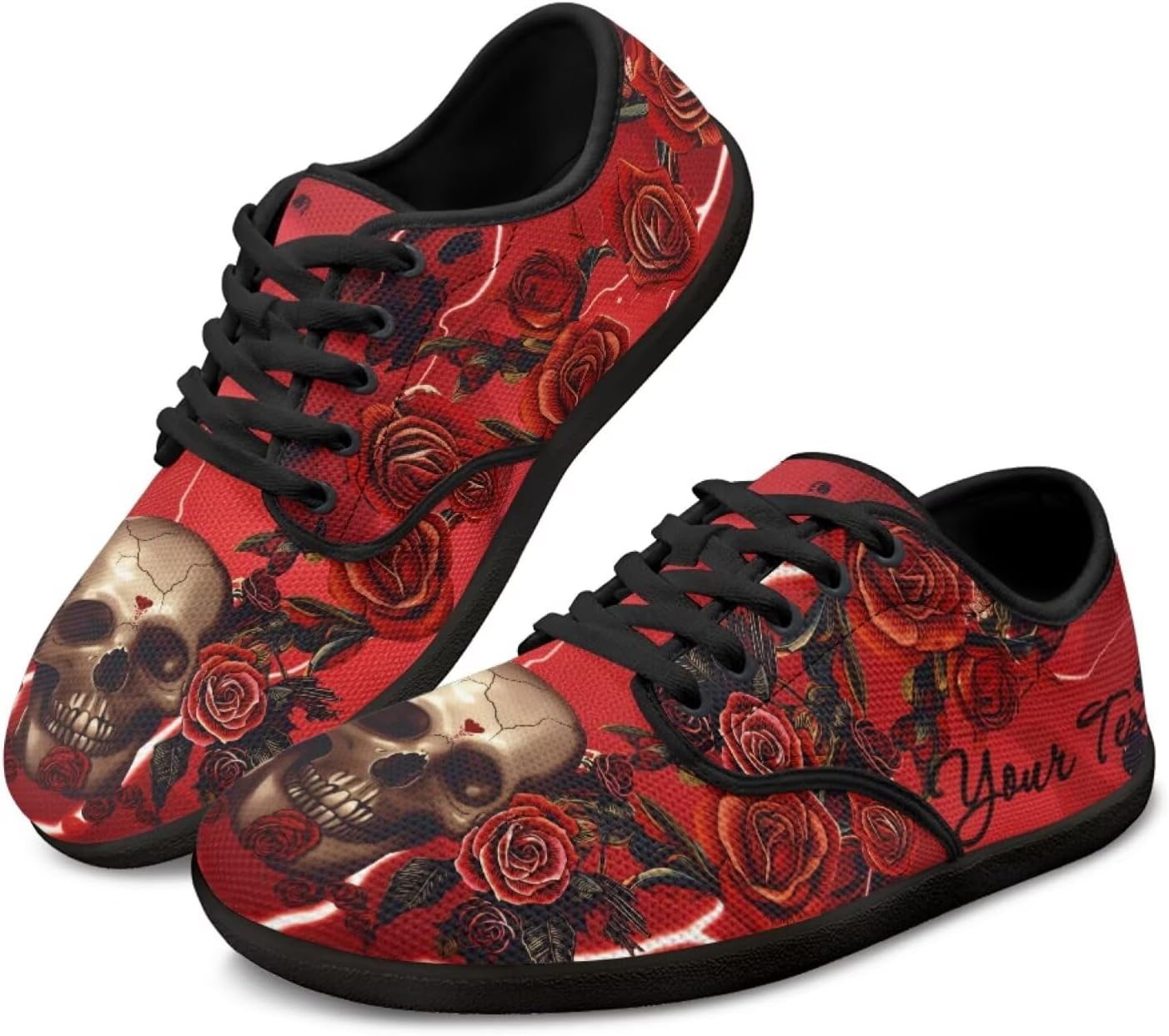 Персонализированные кроссовки с изображением черепа для бега, тенниса, для женщин и мужчин, лоферы для вождения, плоские кроссовки для ходьбы Ecaestolph, красный
Персонализированные кроссовки с изображением черепа для бега, тенниса, для женщин и мужчин, лоферы для вождения, плоские кроссовки для ходьбы Ecaestolph, красный
