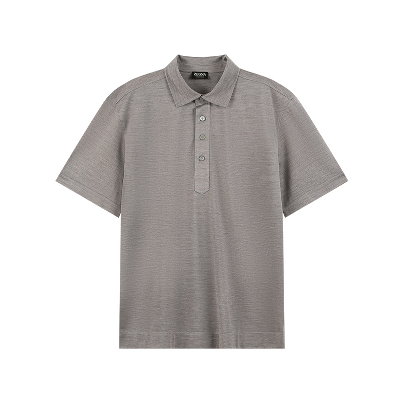 Zegna Поло с коротким рукавом Ermenegildo Zegna, серо-коричневый
Zegna Поло с коротким рукавом Ermenegildo Zegna, серо-коричневый