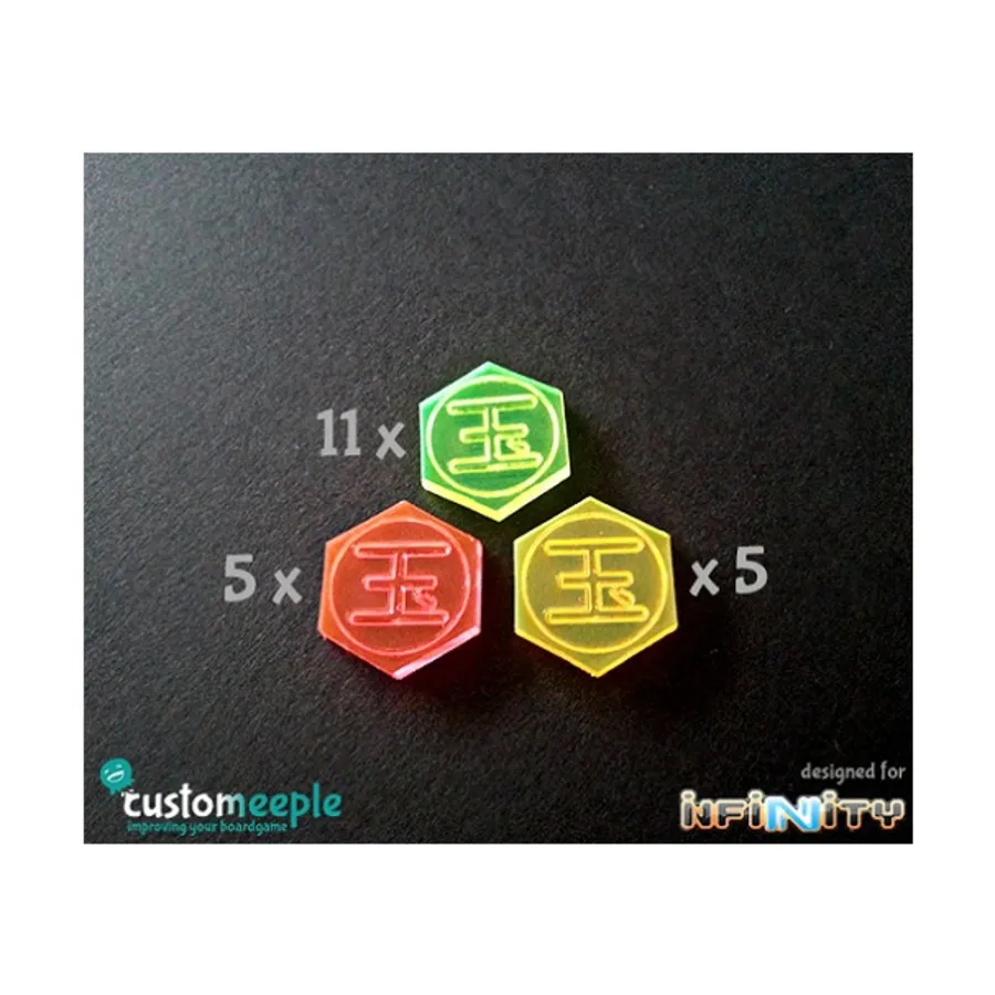 Жетоны заказов — Юй-Цзин, Infinity - Tokens, Markers & Templates (Customeeple)
Жетоны заказов — Юй-Цзин, Infinity - Tokens, Markers & Templates (Customeeple)