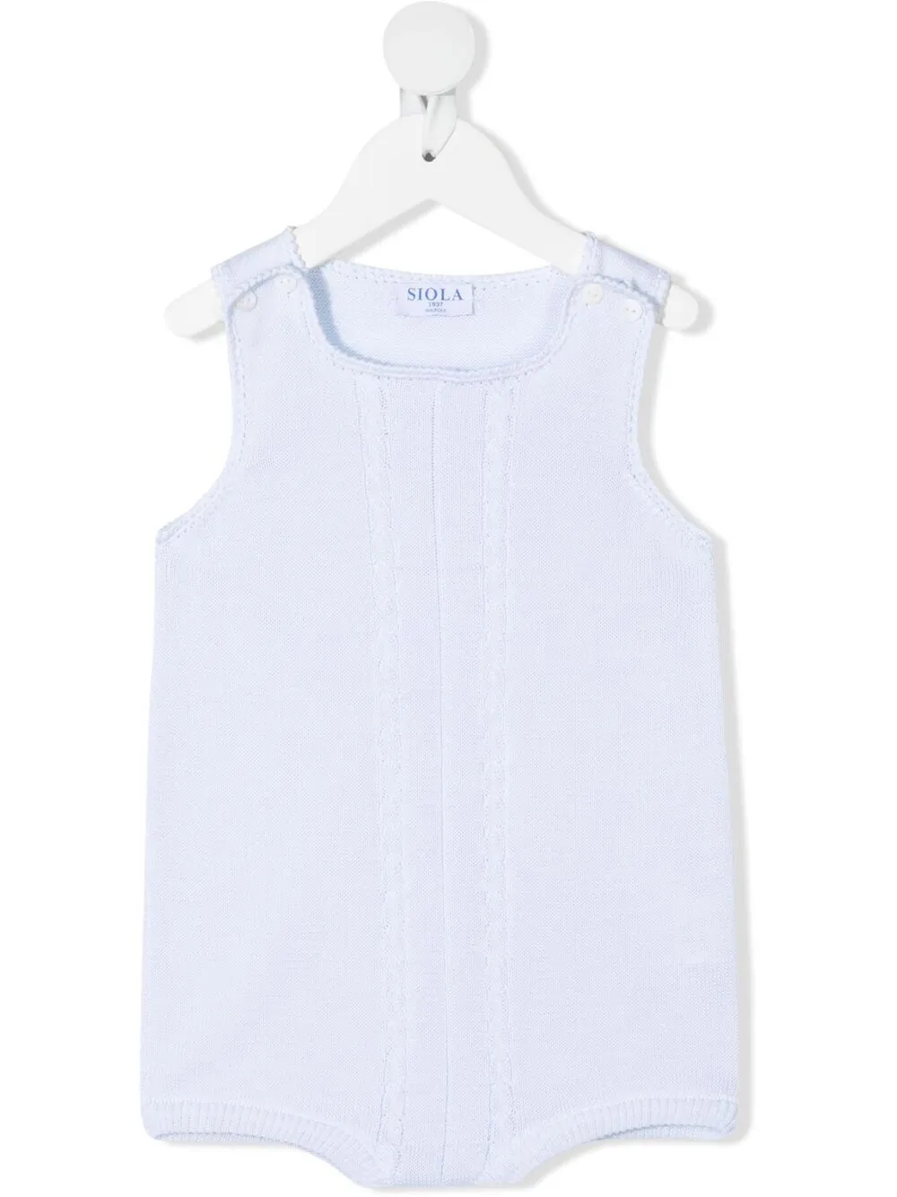 Ромпер фактурной вязки Siola, синий
Ромпер фактурной вязки Siola, синий