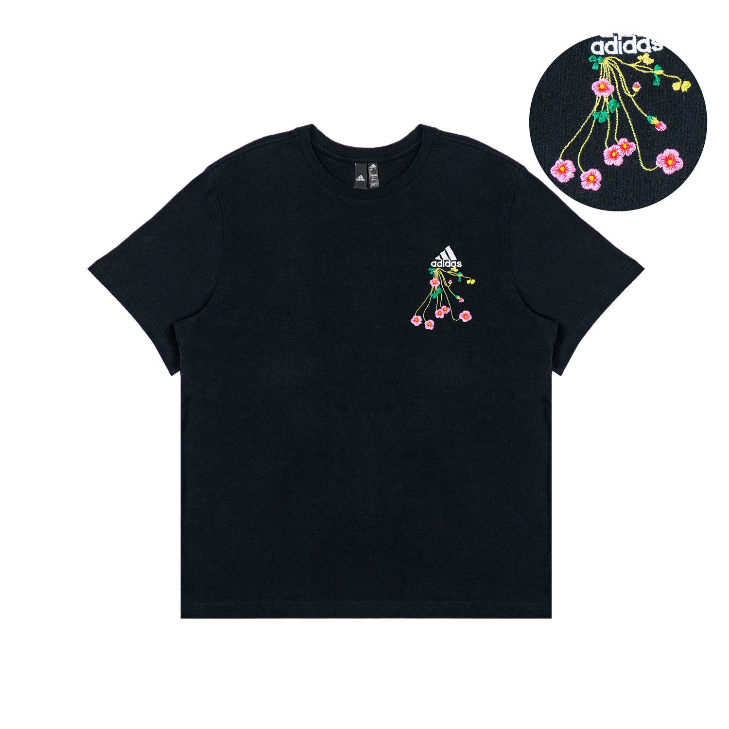 Футболка унисекс черная Adidas, черный
Футболка унисекс черная Adidas, черный