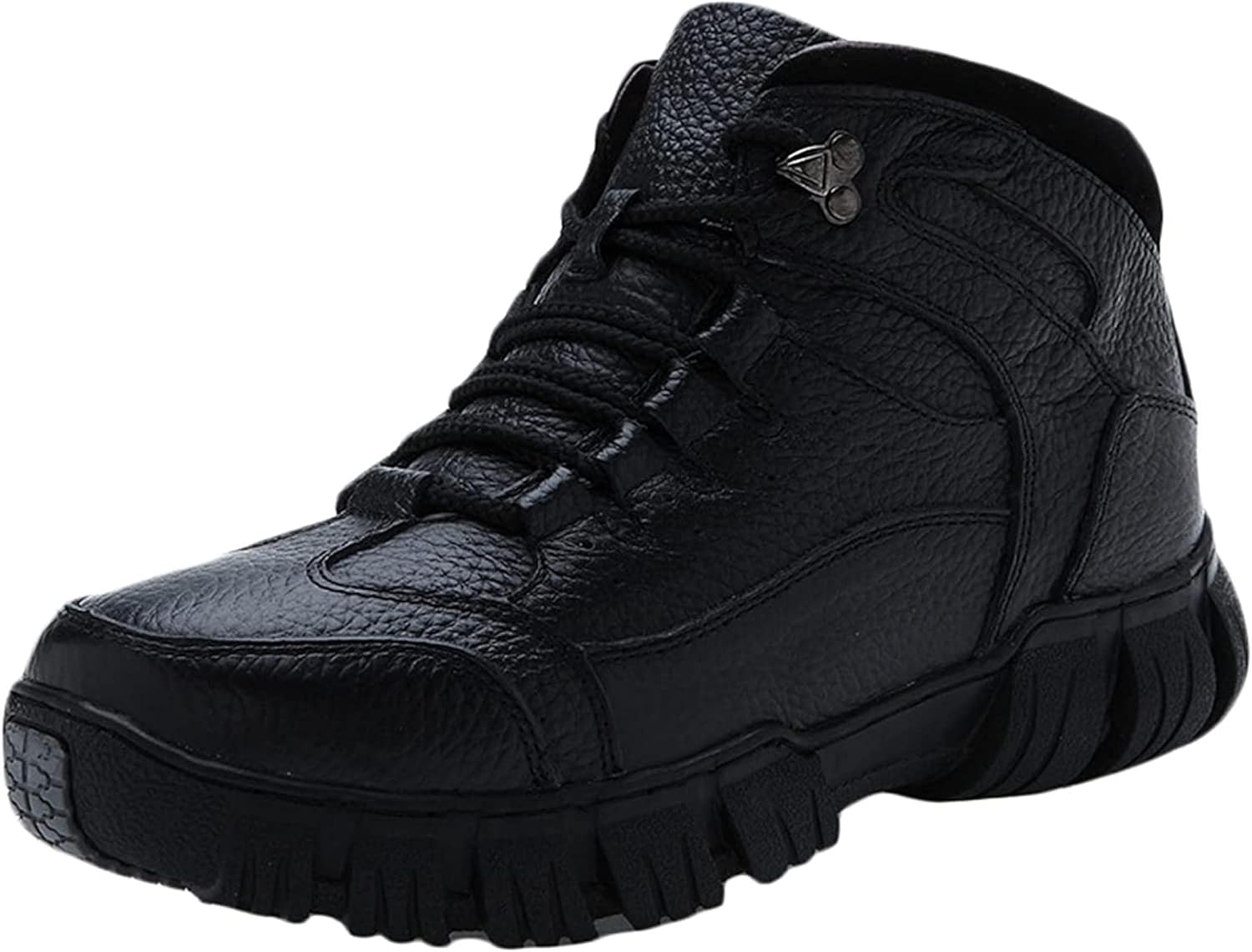 Мужские теплые ботинки Yiozoi до щиколотки, подходят для зимы. Ежедневная носка, уличная рабочая обувь, шнуровка, удобные мужские повседневные кожаные ботинки, черный
Мужские теплые ботинки Yiozoi до щиколотки, подходят для зимы. Ежедневная носка, уличная рабочая обувь, шнуровка, удобные мужские повседневные кожаные ботинки, черный