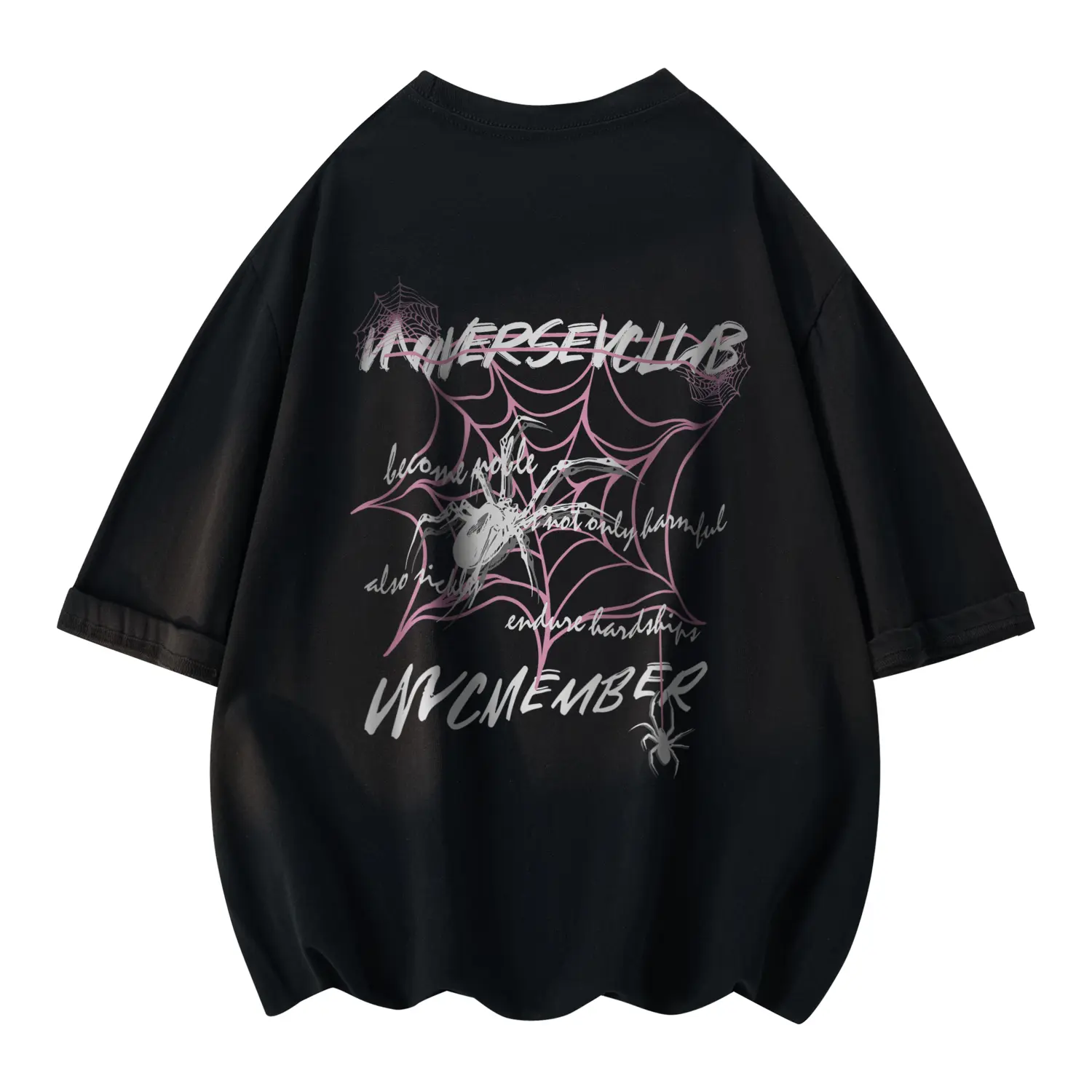 Футболка унисекс VniVerseVClub, Черный 
Футболка унисекс VniVerseVClub, Черный